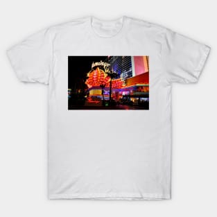 Flamingo Las Vegas Hotel Neon Lights America T-Shirt